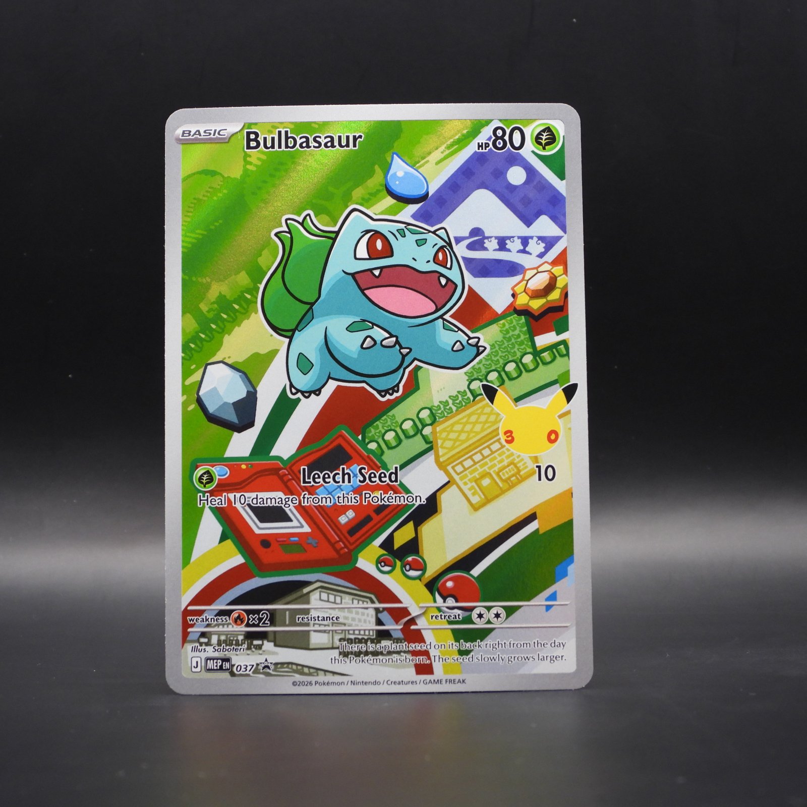 Kanto starters - Bulbasaur (MEP 037) + Squirtle (MEP 039) + Charmander (MEP 038) - Image 3