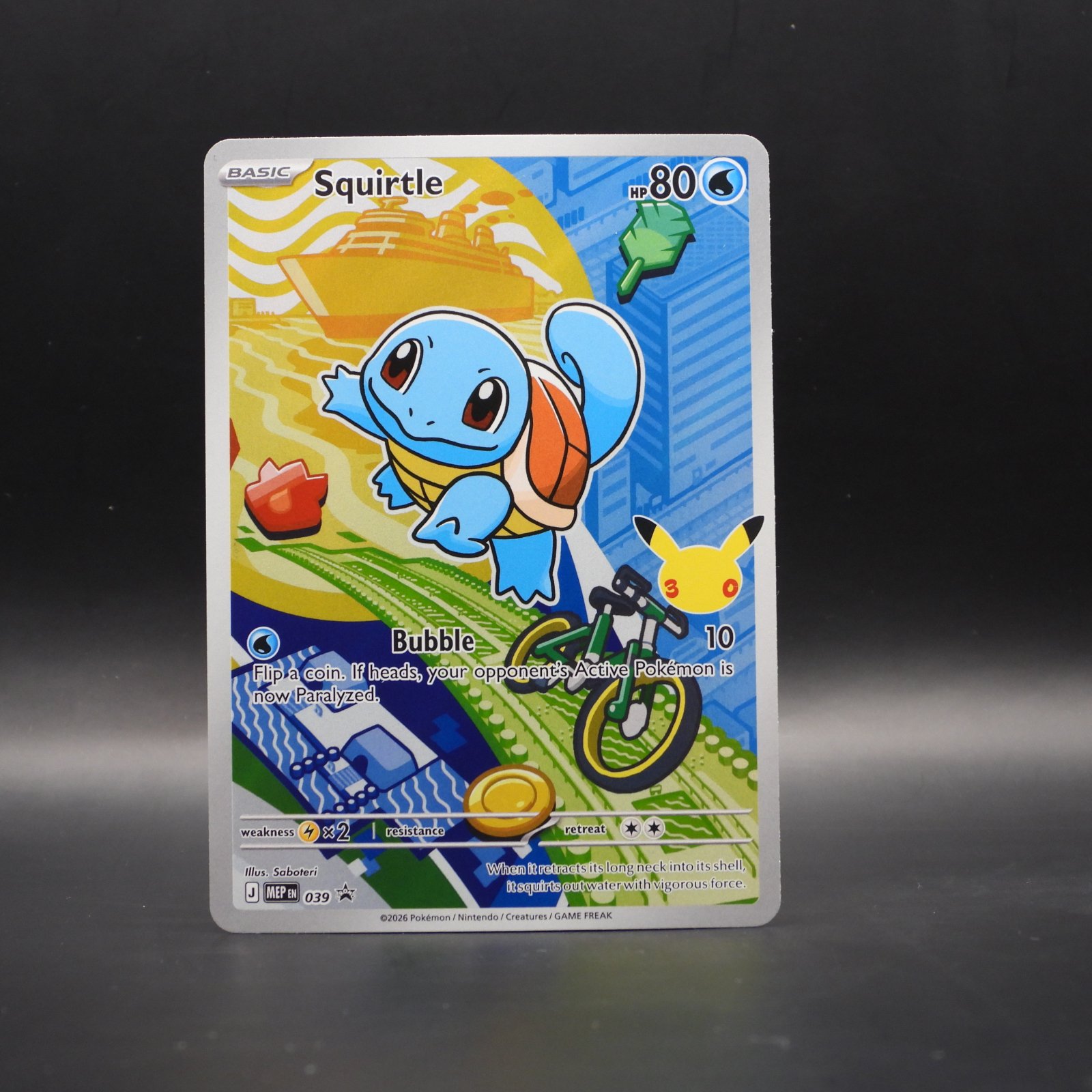 Kanto starters - Bulbasaur (MEP 037) + Squirtle (MEP 039) + Charmander (MEP 038) - Image 6
