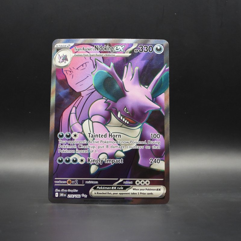 Team Rocket's Nidoking ex (DRI 216)
