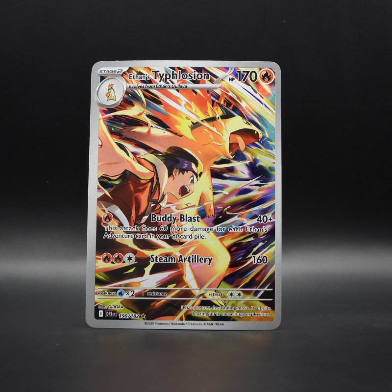 Ethan's Typhlosion (DRI 190)