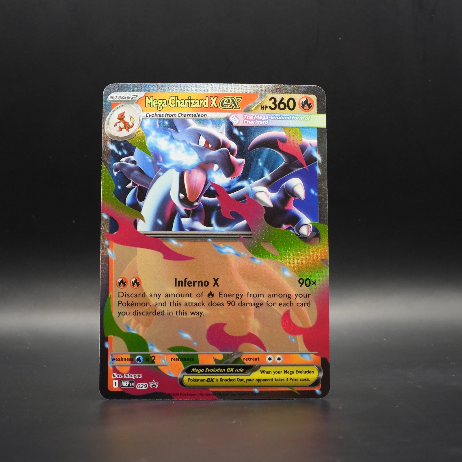 Mega Charizard X ex (MEP 029) - Image 1