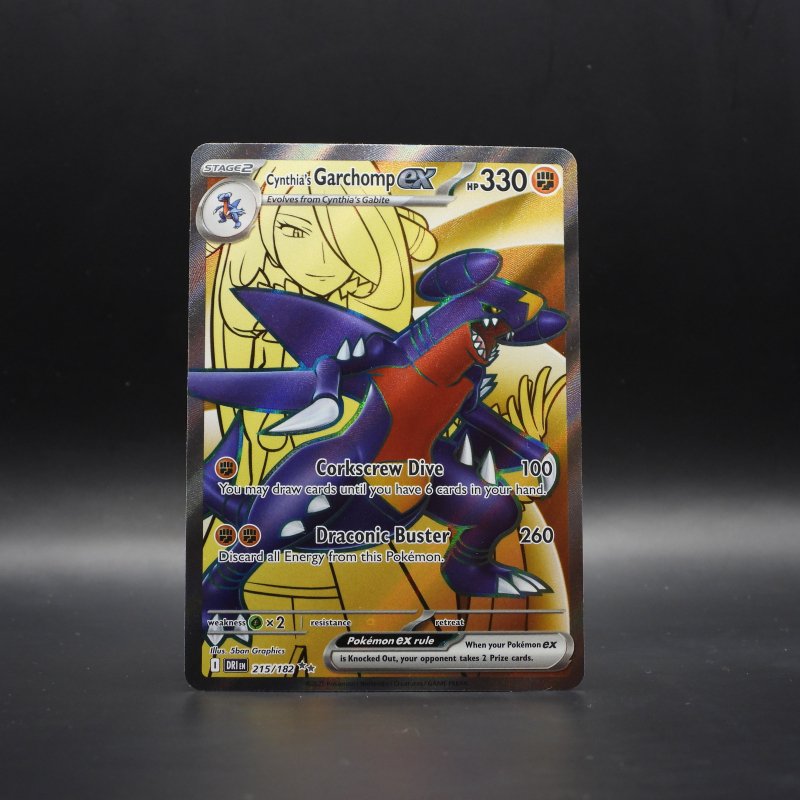Cynthia's Garchomp ex (DRI 215)