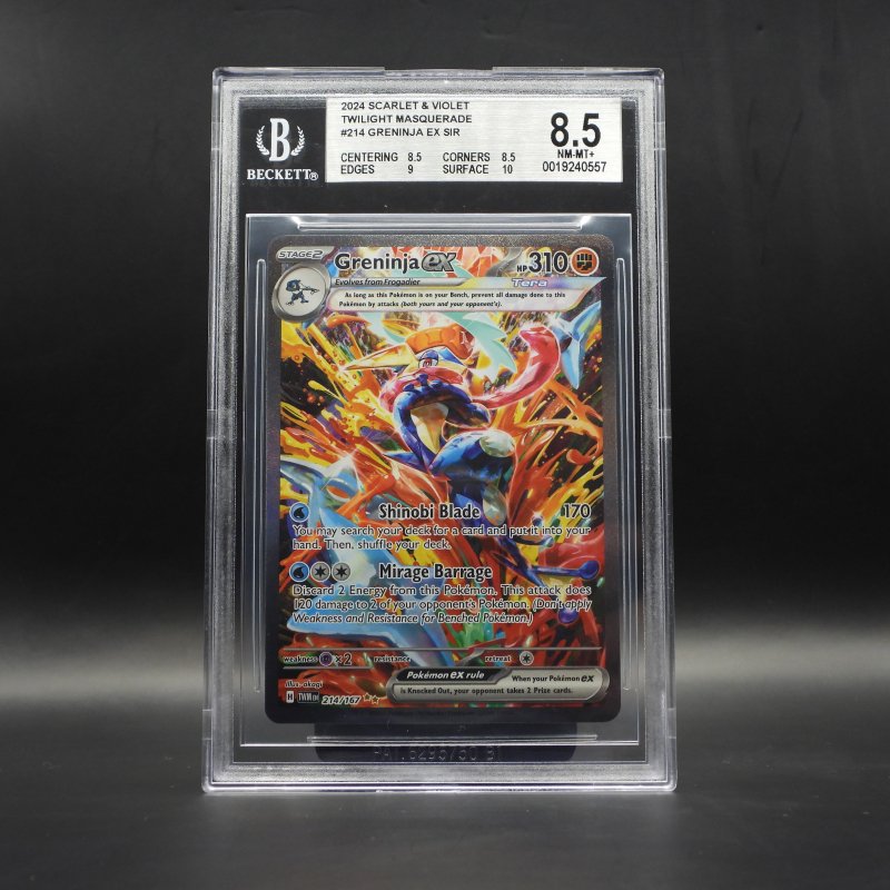 Greninja ex (TWM 214) - BGS 8.5