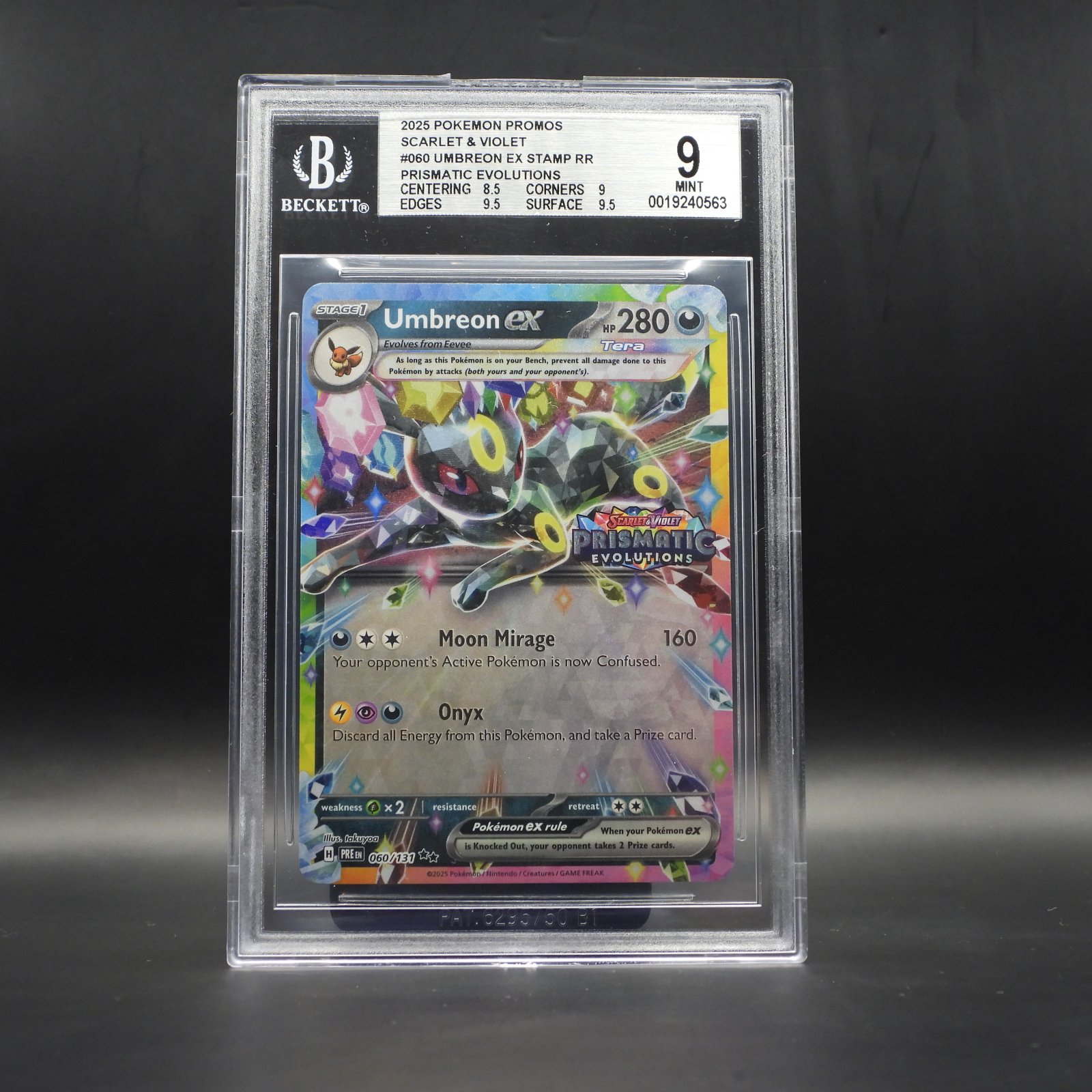 Umbreon ex (xPRE 060) - BGS 9 - Image 1