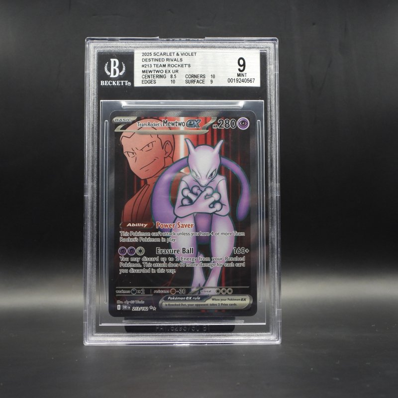 Team Rocket's Mewtwo ex (DRI 213) - BGS 9