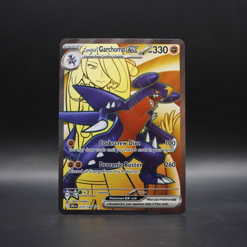 Cynthia's Garchomp ex (DRI 215)