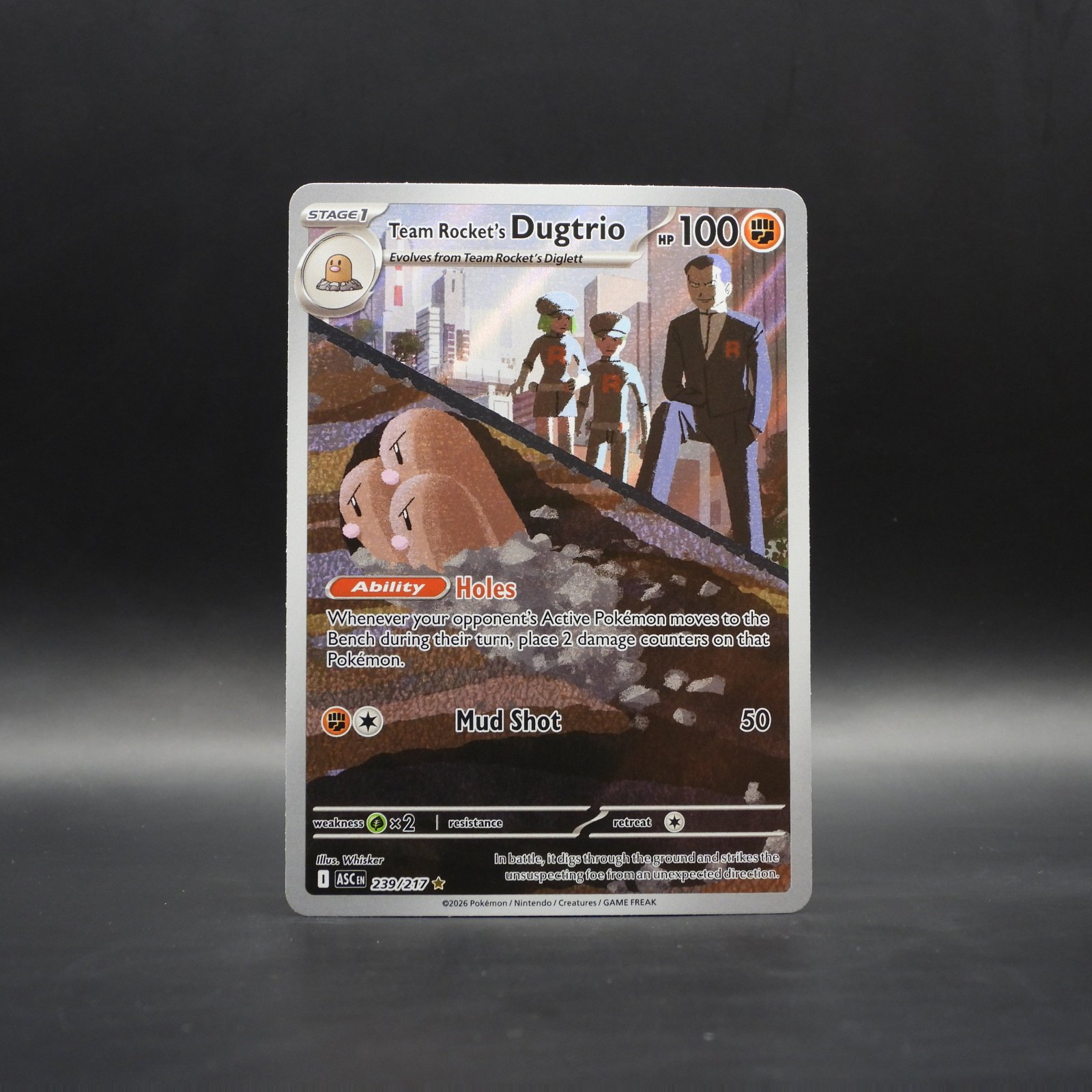 Team Rocket's Dugtrio (ASC 239) - Image 1