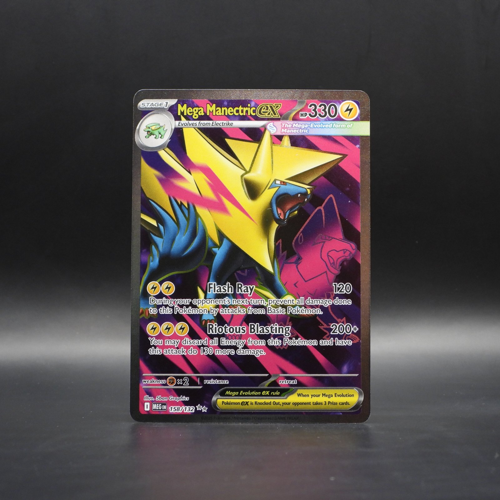 Mega Manectric ex (MEG 158) - Image 1