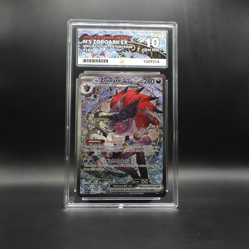 N's Zoroark ex (ASC 286) ACE 10