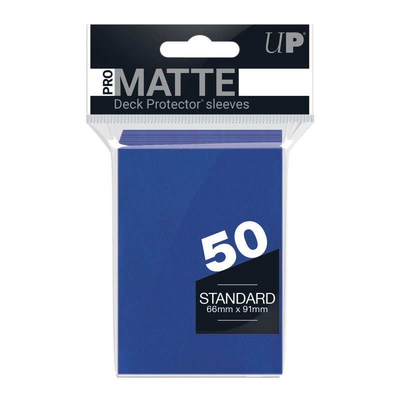 Ultra Pro Standard Sleeves: Blue Matte (50 pcs)