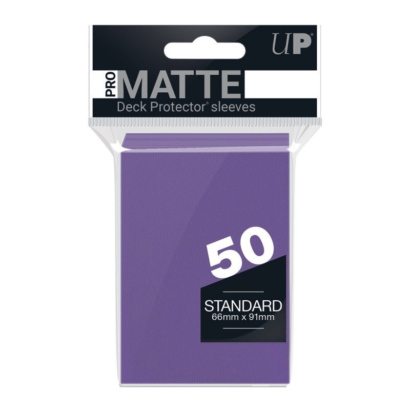 Ultra Pro Standard Sleeves: Purple Matte (50 pcs)