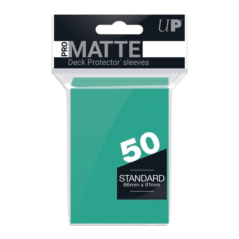 Ultra Pro Standard Sleeves: Aqua Matte (50 pcs)