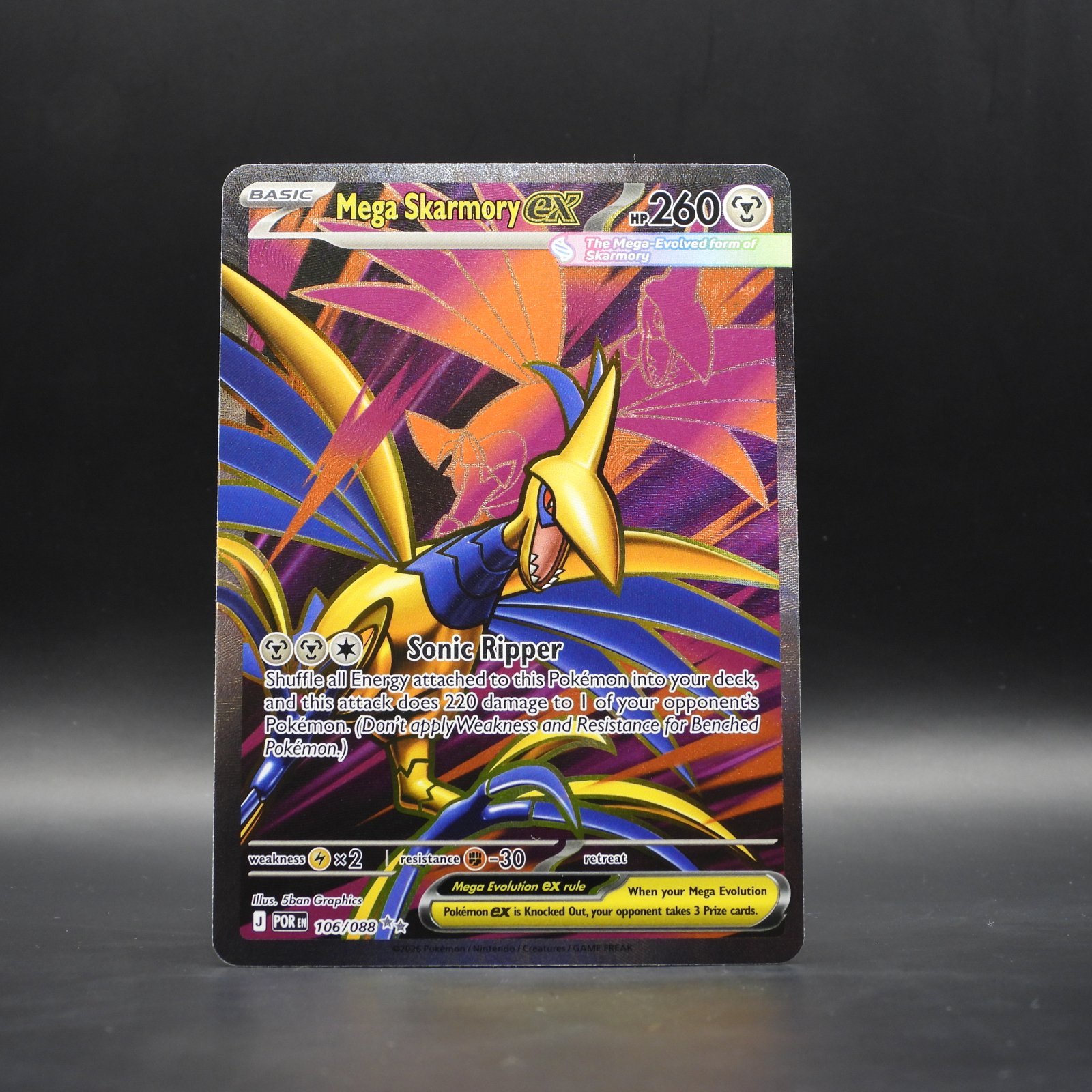 Mega Skarmory ex (POR 106) - Image 1