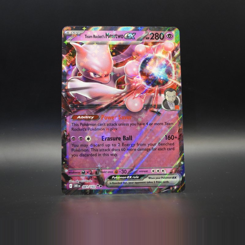 Team Rocket's Mewtwo ex DRI 081