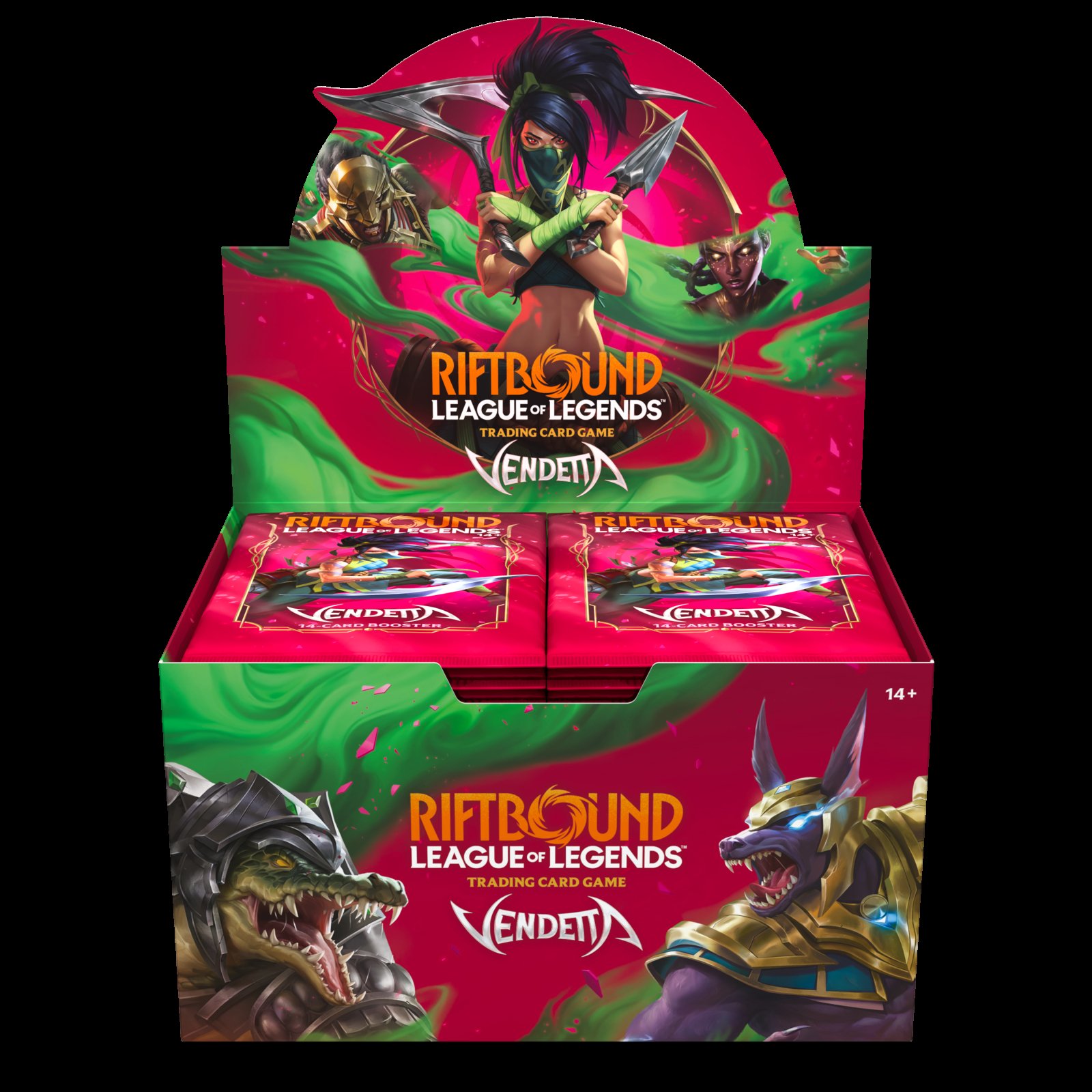 Riftbound Vendetta Booster Box (24 Packs) - Image 1