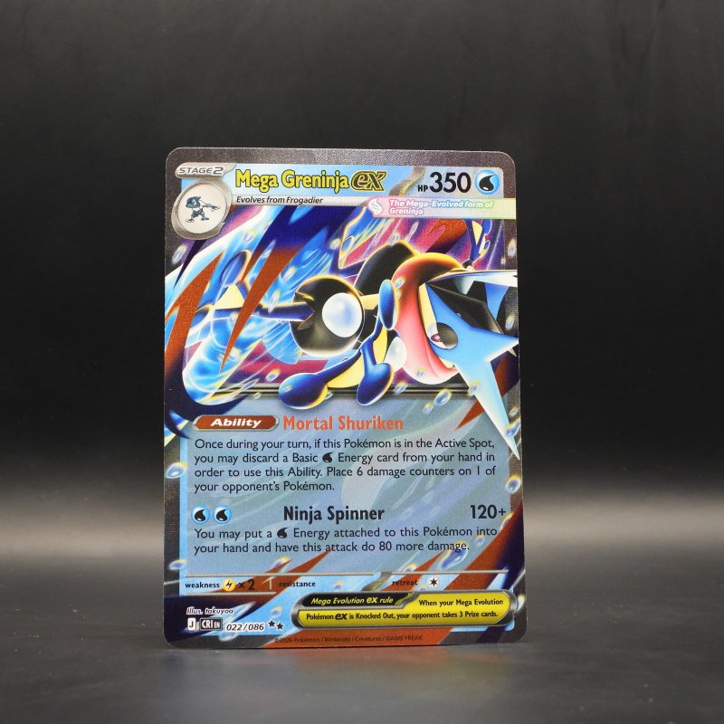 Mega Greninja ex (CRI 022)