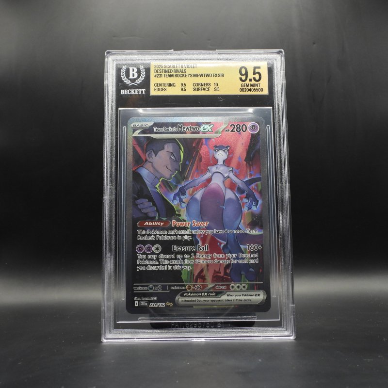 Team Rocket's Mewtwo ex (DRI 231) - BGS 9.5