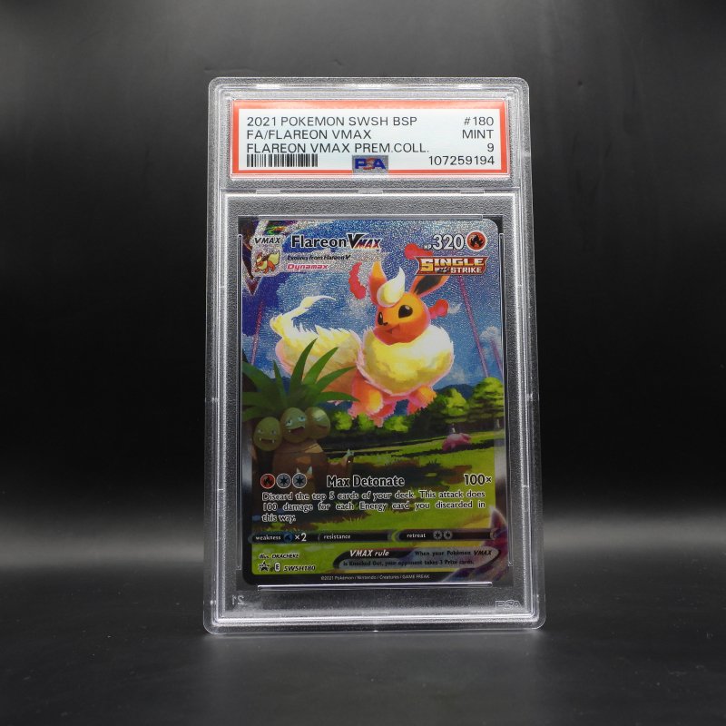Flareon VMAX (SWSH 180) - PSA 9