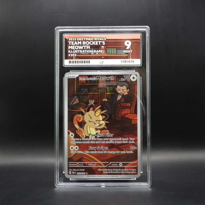 Team Rocket's Meowth (DRI 203) - ACE 9