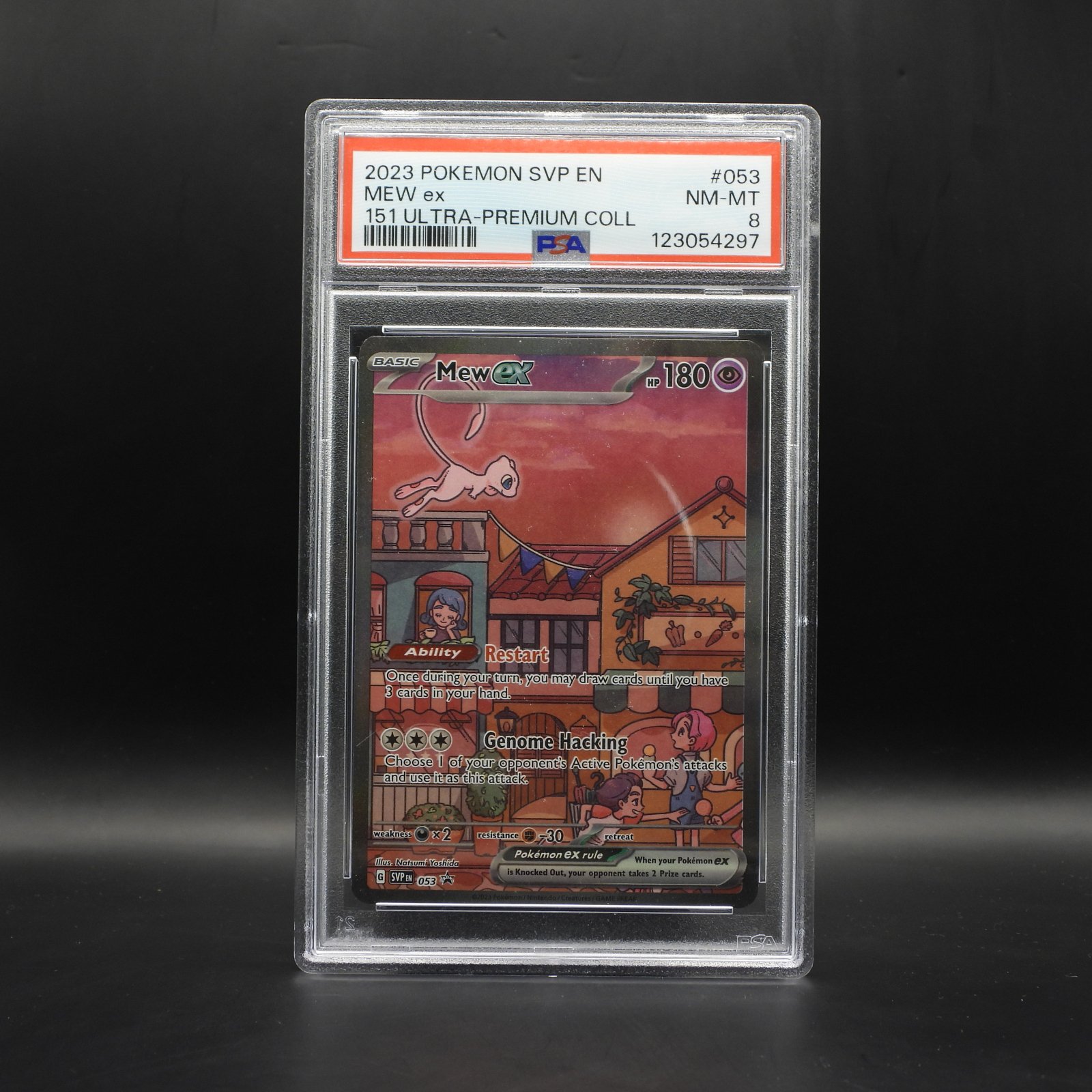 Mew ex (SVP 053) - PSA 8 - Image 1