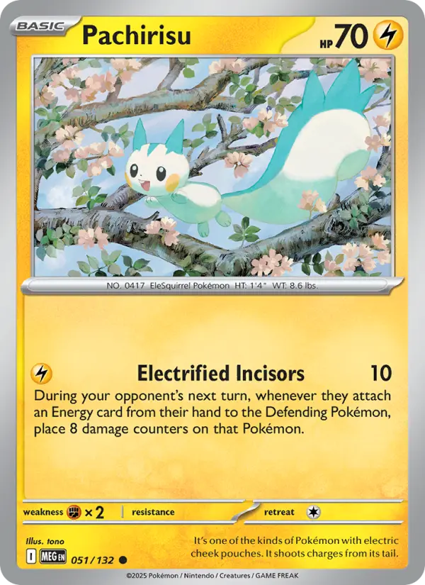 Pachirisu — Mega Evolution (MEG 051)