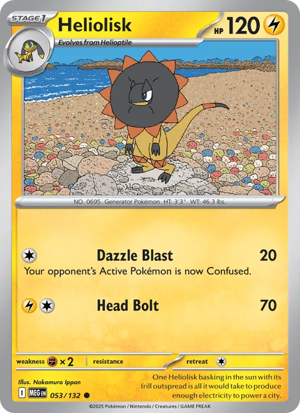 Heliolisk — Mega Evolution (MEG 053)