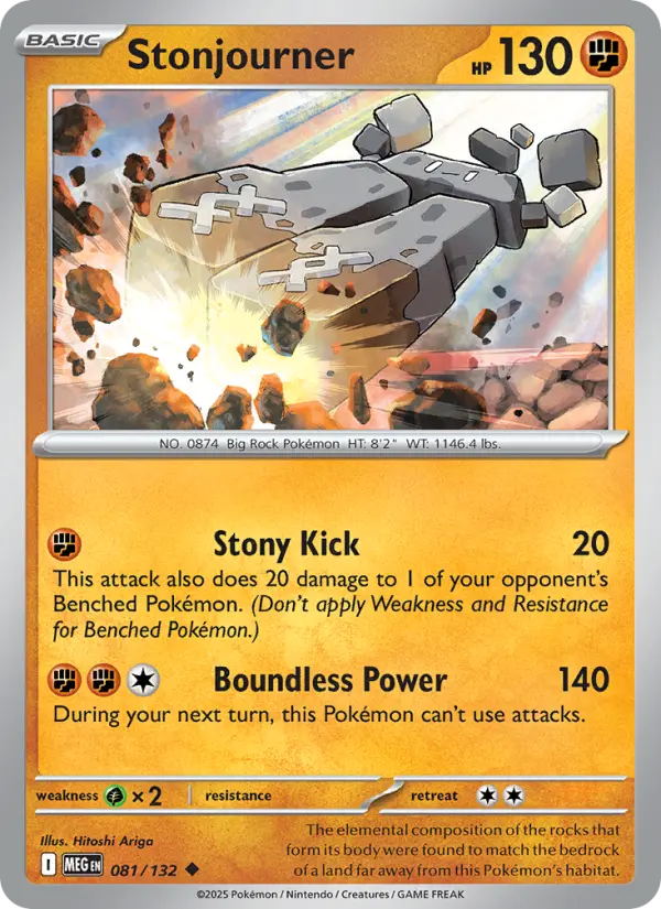 Stonjourner — Mega Evolution (MEG 081)
