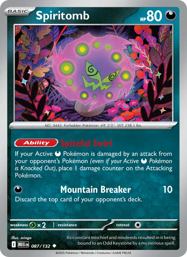 Spiritomb — Mega Evolution (MEG 087)