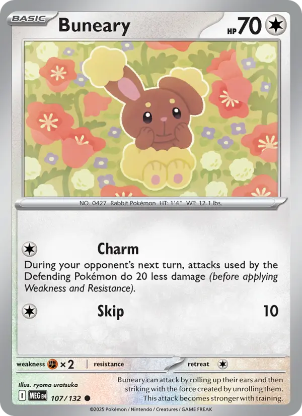 Buneary — Mega Evolution (MEG 107)