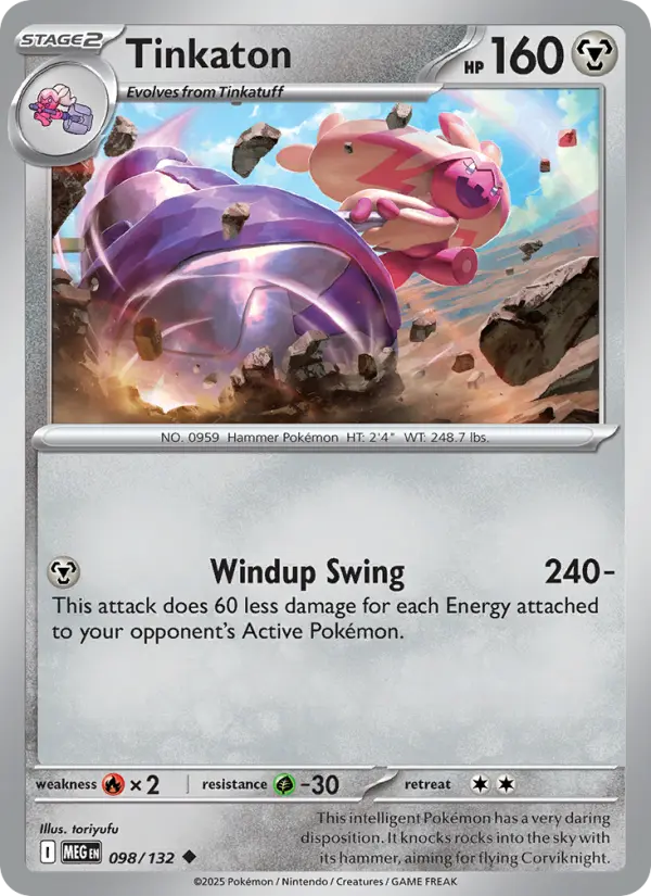 Tinkaton — Mega Evolution (MEG 098)
