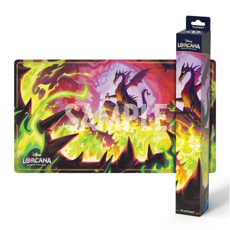 Disney Lorcana TCG Playmat Dragon Fire