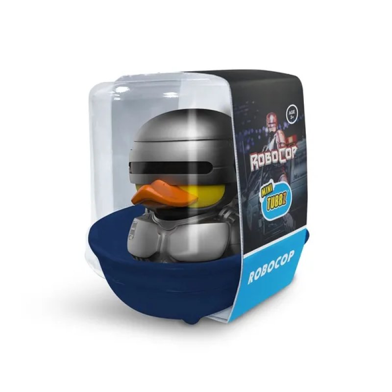 Numskull - Mini TUBBZ Bath Duck - Robocop - Alex Murphy (Bathtub Edition) - 5cm