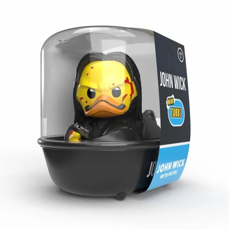 Numskull - Mini TUBBZ Bath Duck - John Wick - John Wick "Pistol" (Bathtub Edition) - 5cm