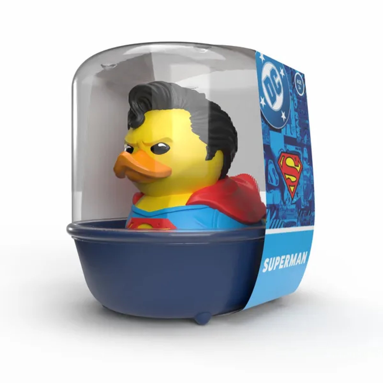 Numskull - Mini TUBBZ Bath Duck - DC Comics - Superman (Bathtub Edition) - 5cm - Image 1