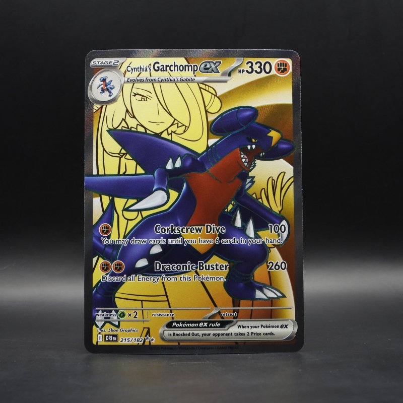 Cynthia's Garchomp ex (DRI 215)
