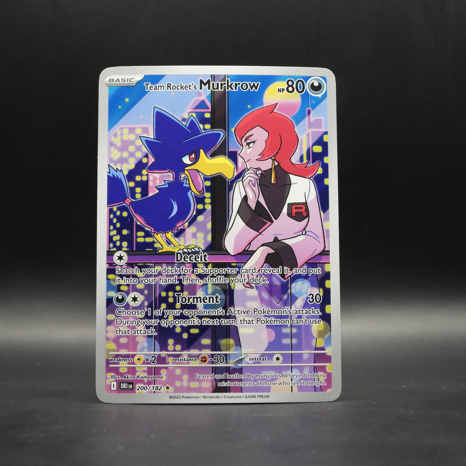 Team Rocket's Murkrow (DRI 200) - Image 1