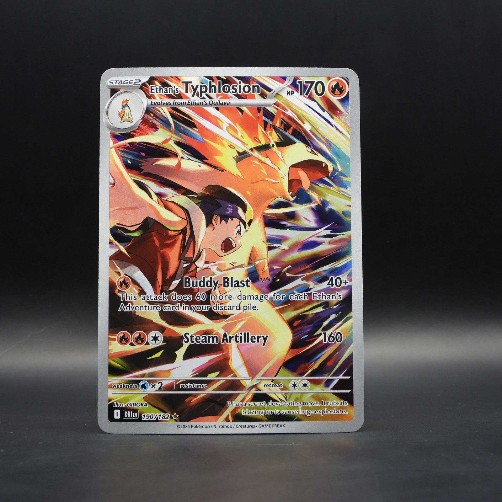 Ethan's Typhlosion (DRI 190) - Image 1