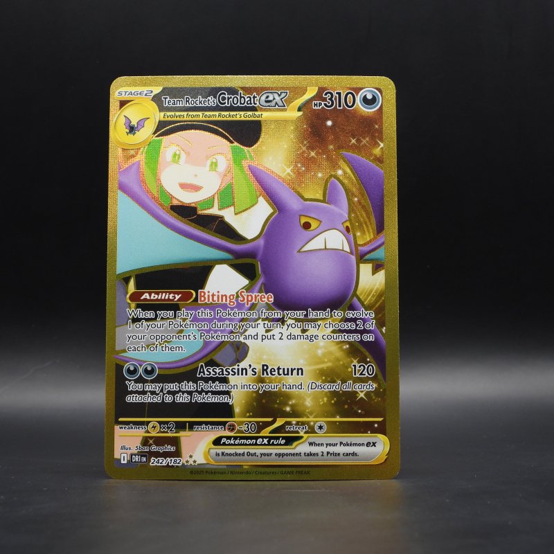 Team Rocket's Crobat ex (DRI 242)