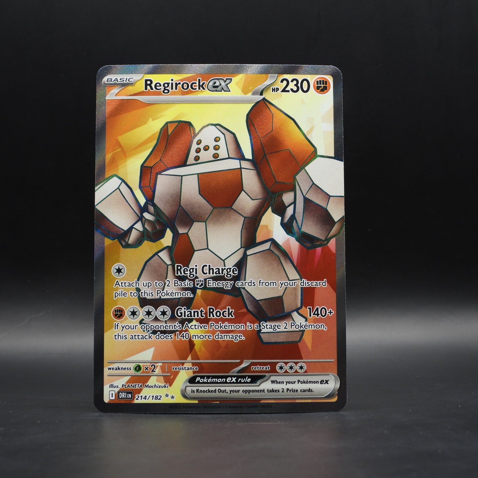 Regirock ex (DRI 214) - Image 1