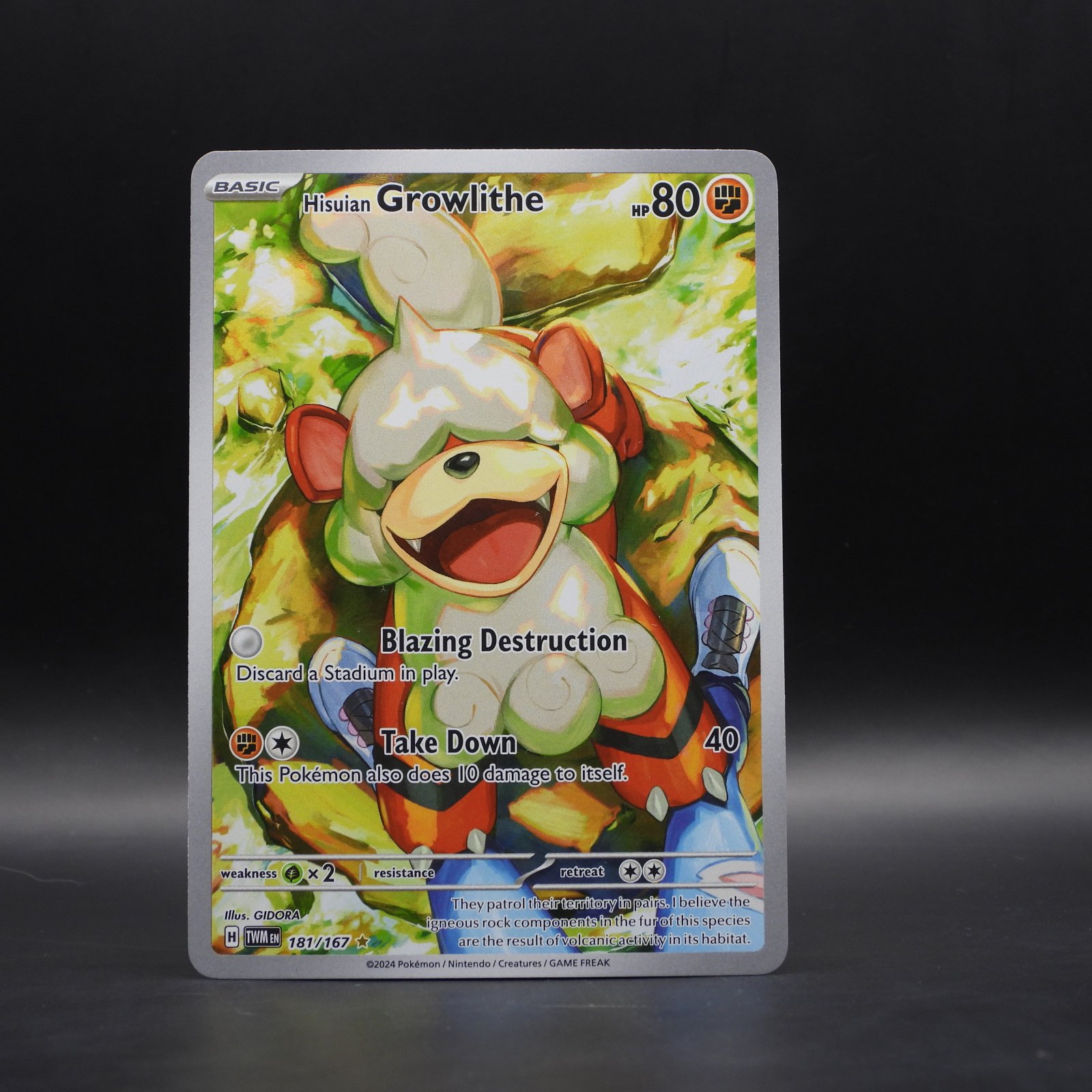 Hisuian Growlithe (TWM 181) - Image 1