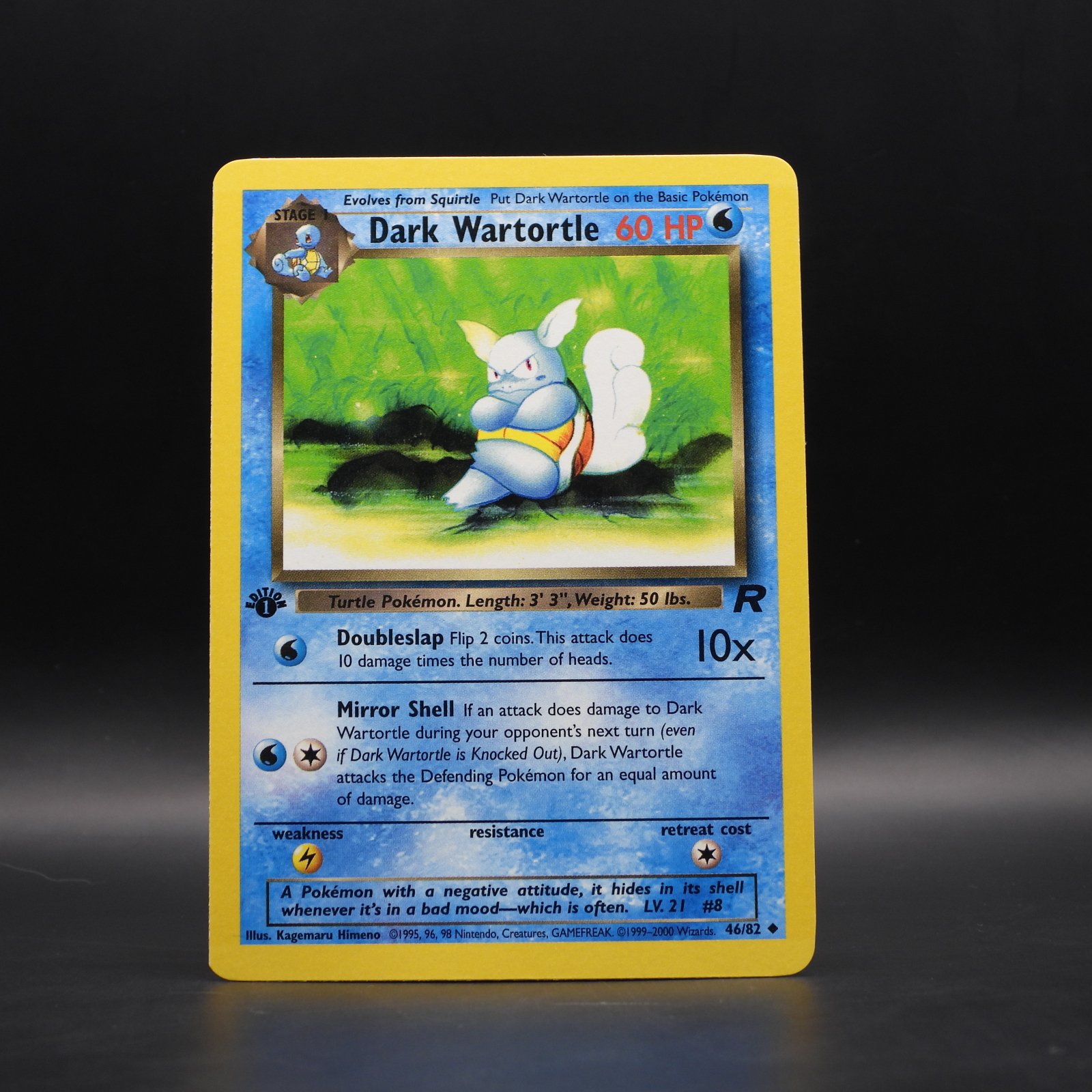 Dark Wartortle (TR 46) - Image 1