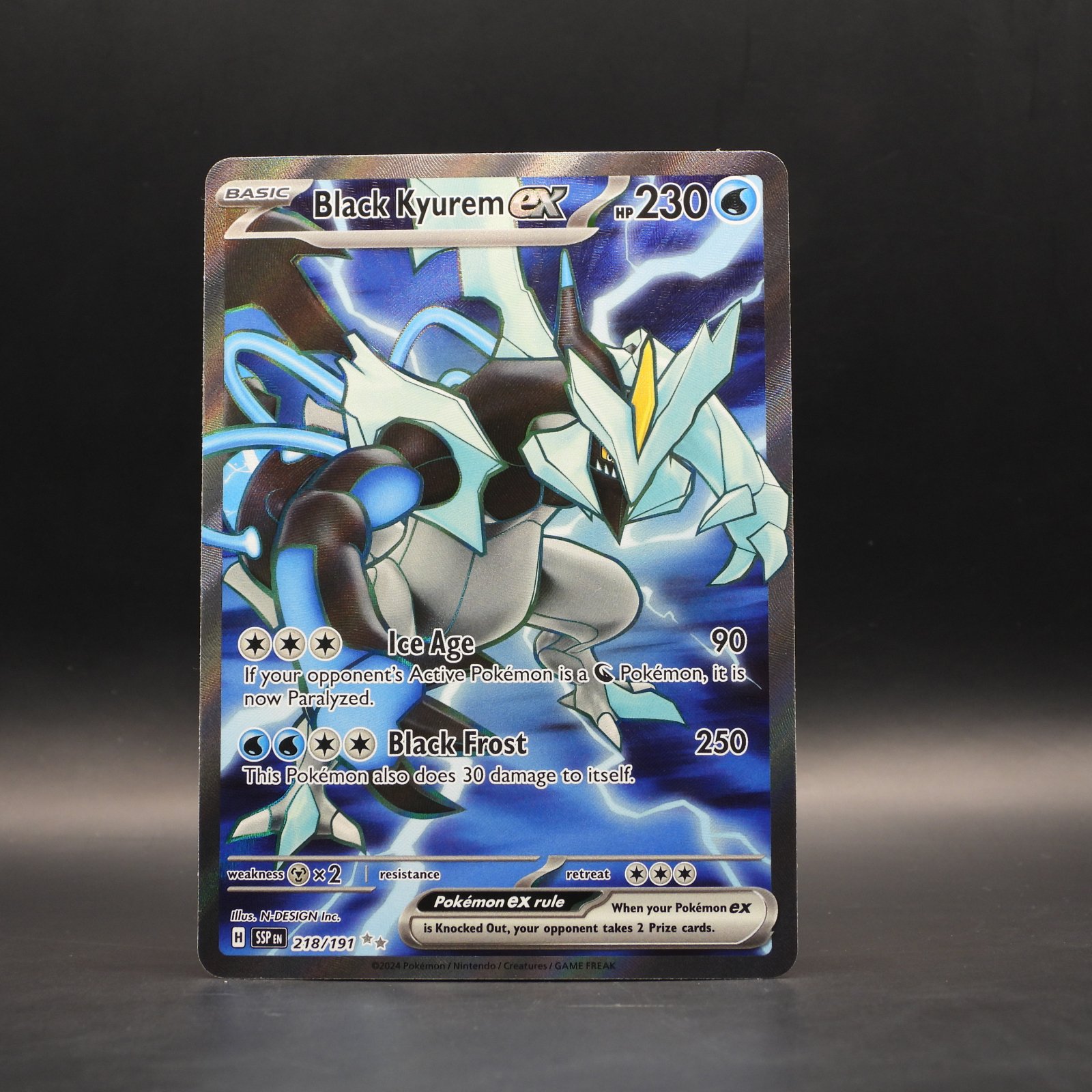 Black Kyurem ex (SSP 218) - Image 1