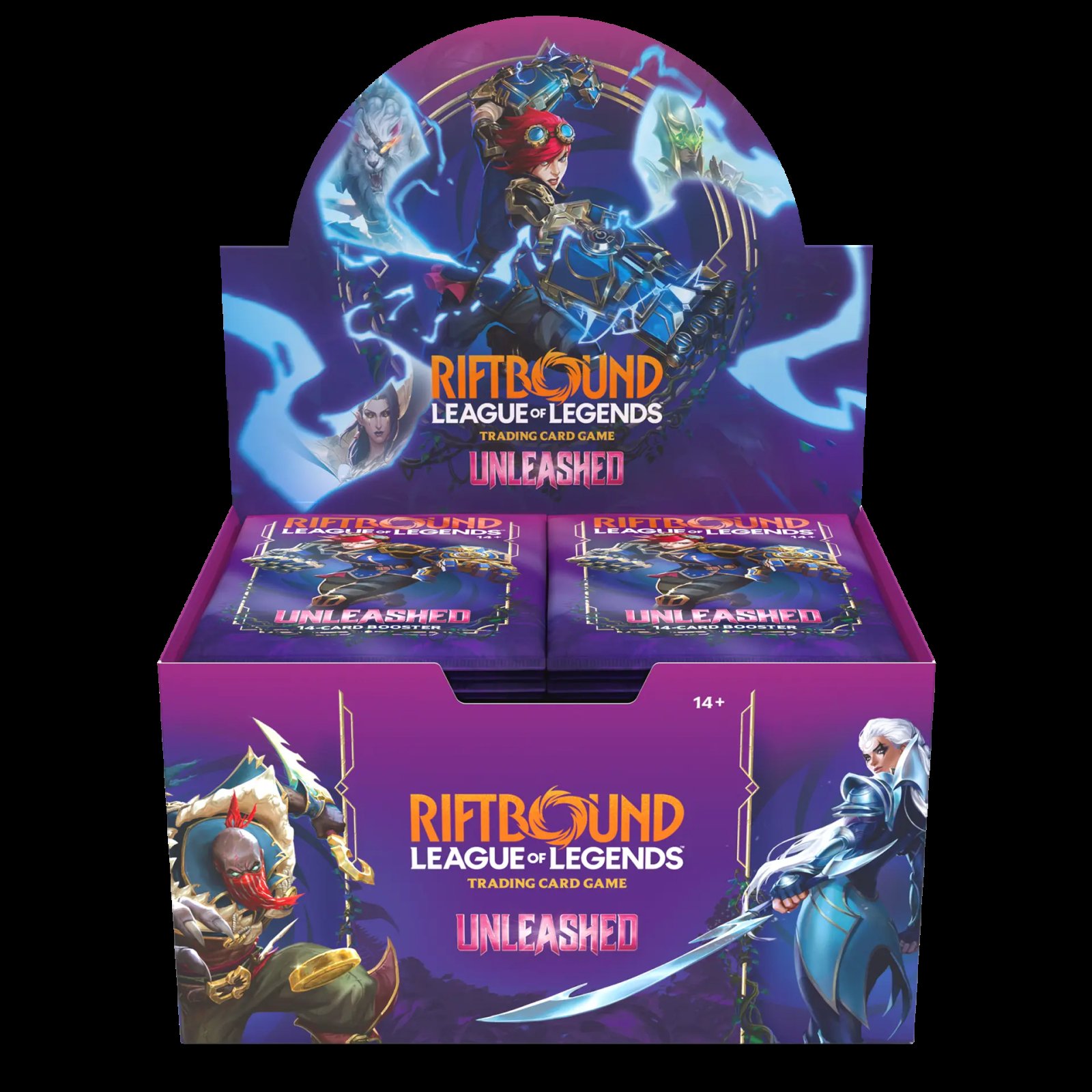 Riftbound Unleashed Booster Display Box (24 Packs) - Image 1