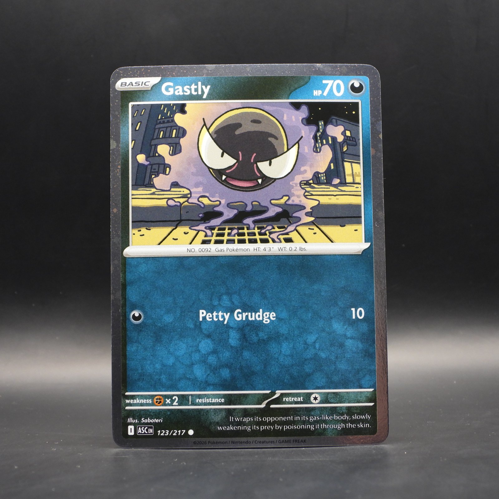 Gastly (ASC 123) - cosmos holo - Image 1