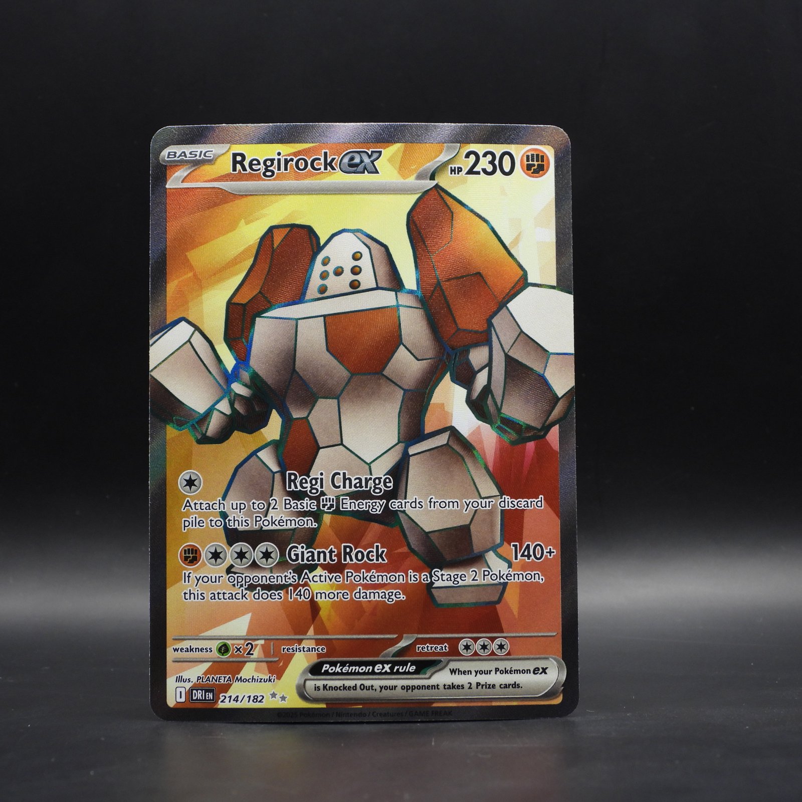 Regirock ex (DRI 214) - Image 1