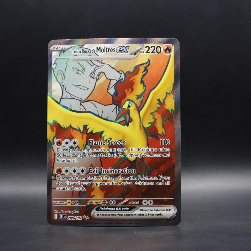 Team Rocket's Moltres ex (DRI 208)