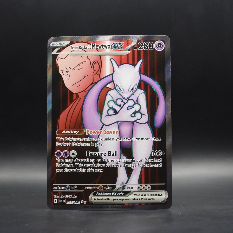 Team Rocket's Mewtwo ex (DRI 213)