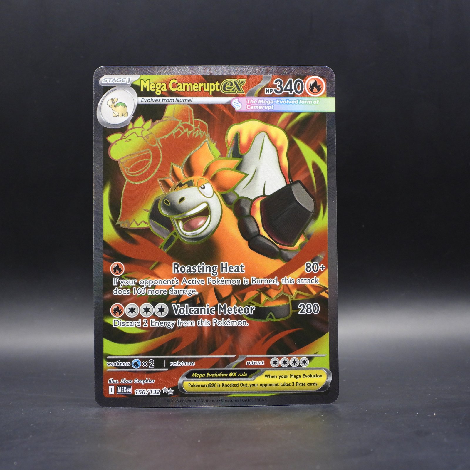 Mega Camerupt ex (MEG 156) - Image 1
