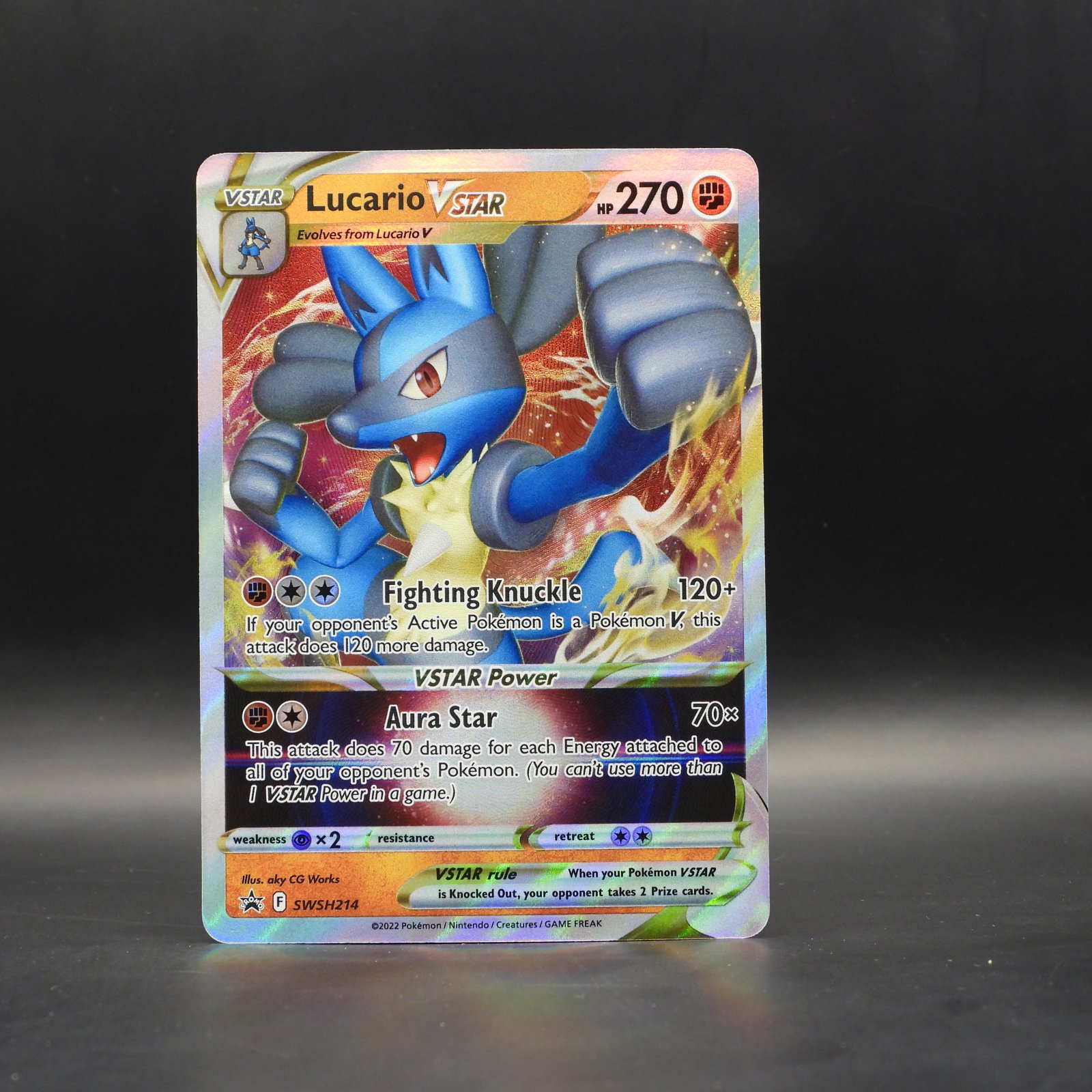 Lucario VSTAR (SWSH 214) - Image 1