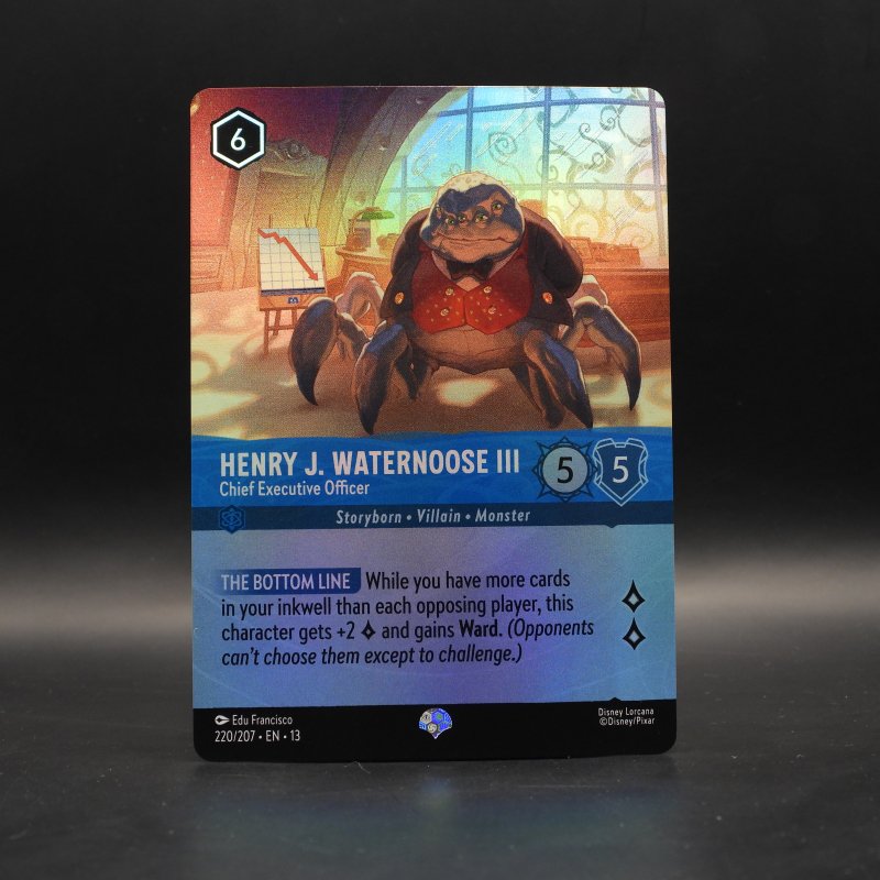 Henry J. Waternoose III - Chief Executive Officer (V.2)